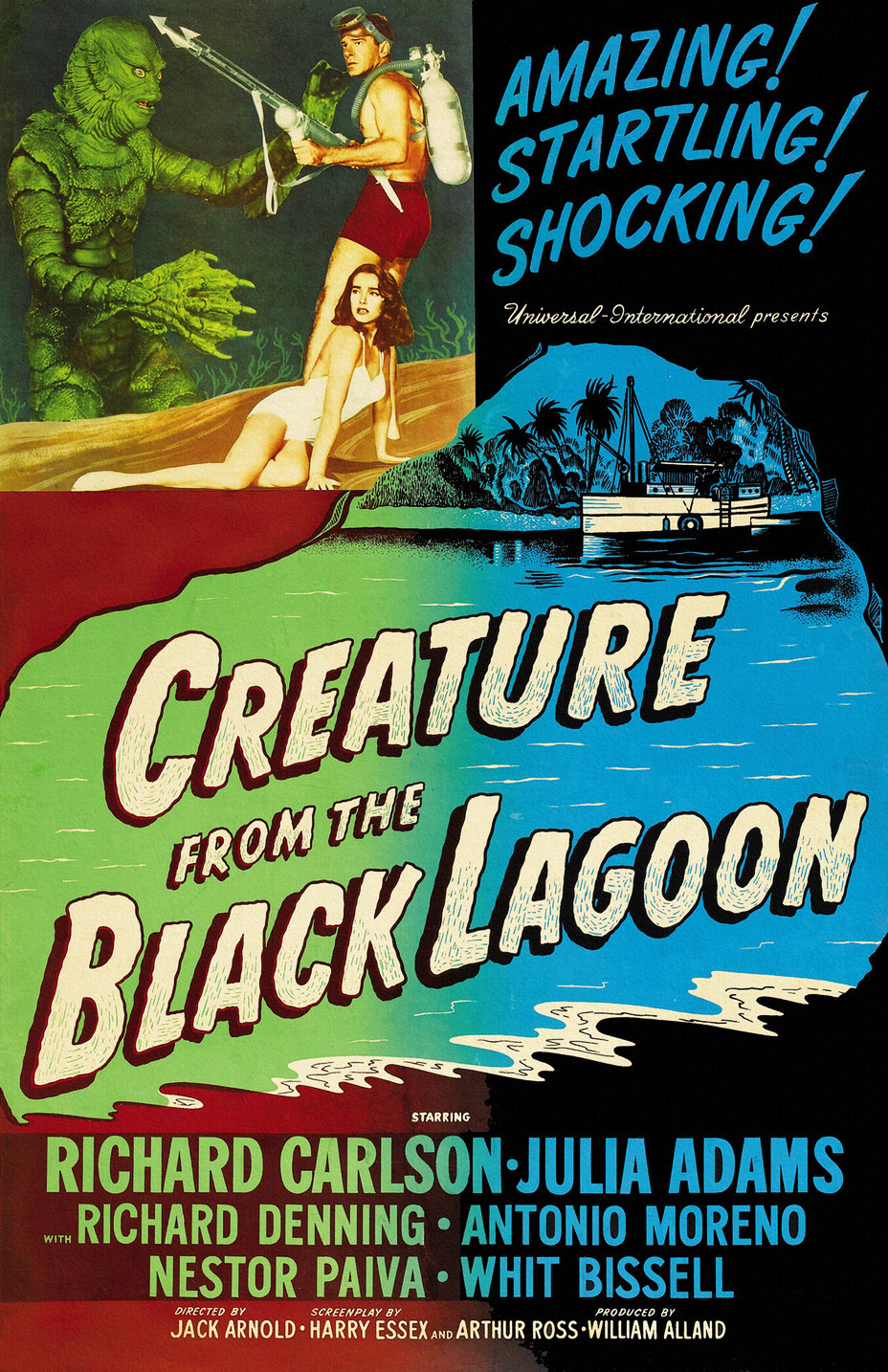 Creature from the black lagoon figure