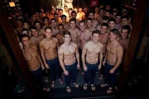 Abercrombie and fitch teen girls