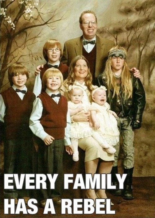 Awkward family meme