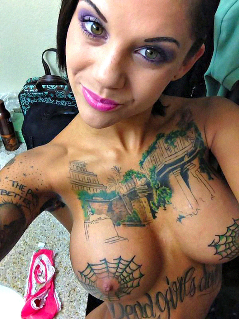 Baby tattoo on pussy