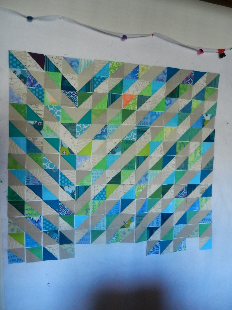 Half Triangle Quilt