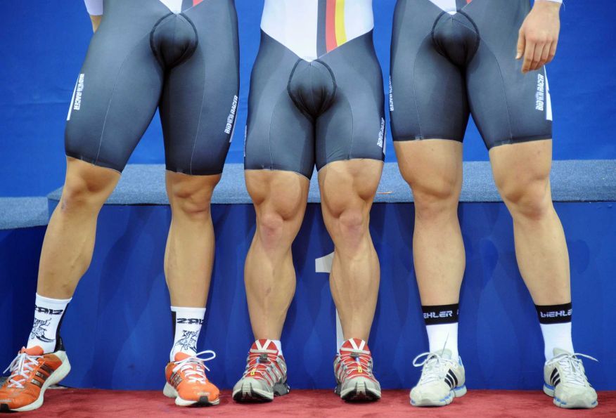 German cyclist thighs