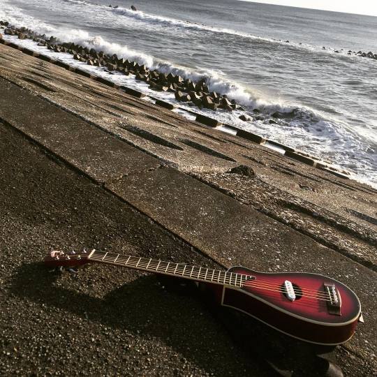 海とトラベルギター