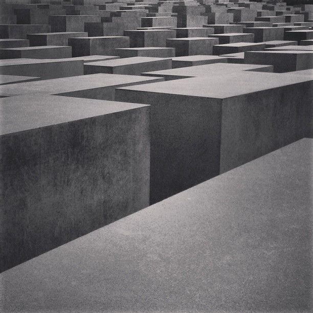 Holocaust Memorial #berlin (at Holocaust-Mahnmal)