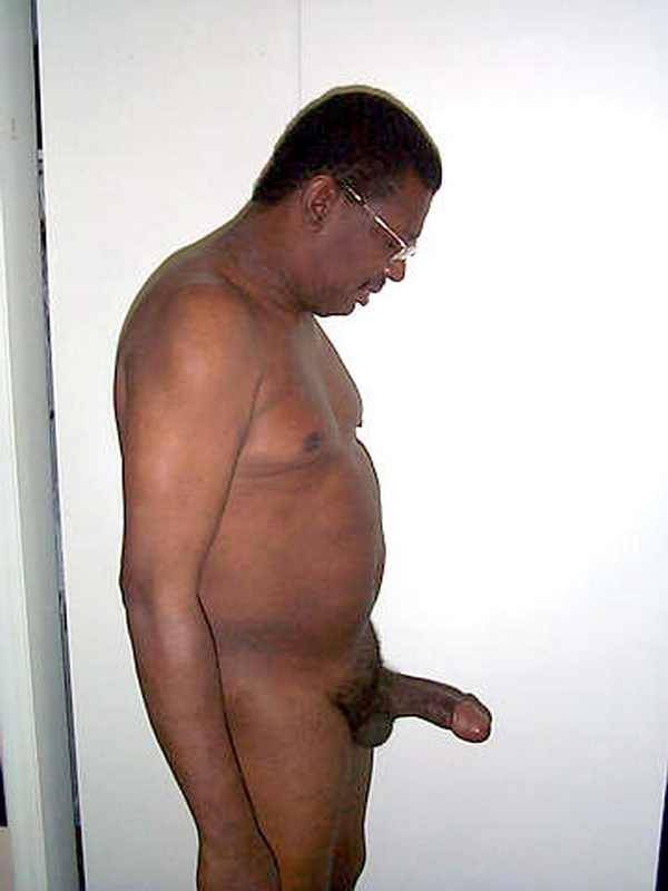 Gay naked black african american man