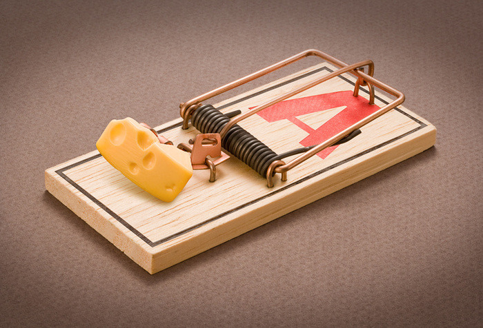 Bad day mouse trap