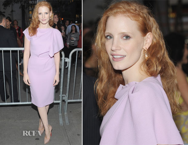 TGIF.
Thank Ginger It&rsquo;s Friday.
Brought to you by Jessica Chastain.